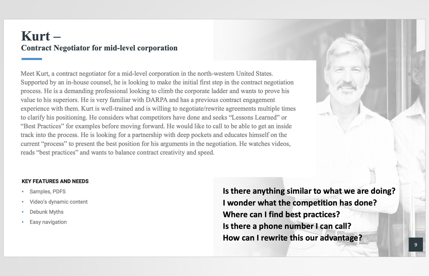 Need / don't-need synthesis