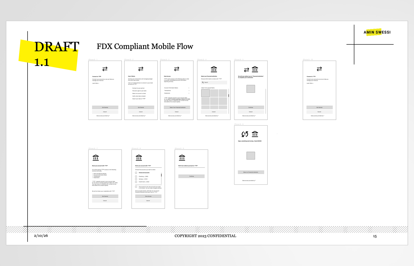 Consent configuration