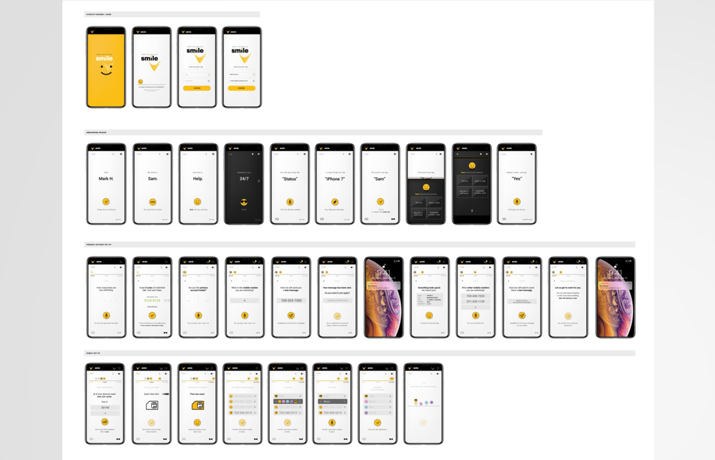 Mobile-first patterns