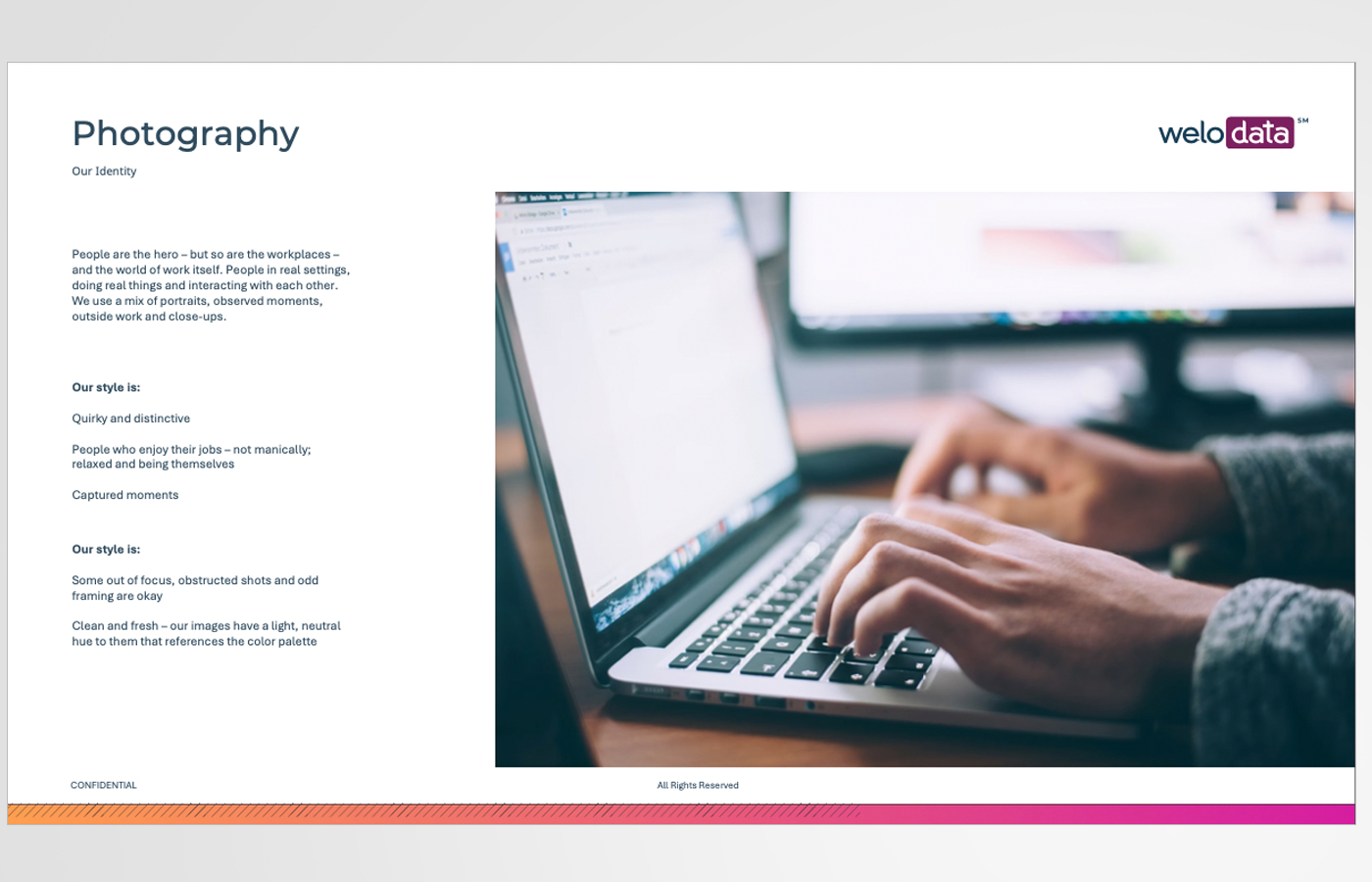 Welo Data brand and website overview