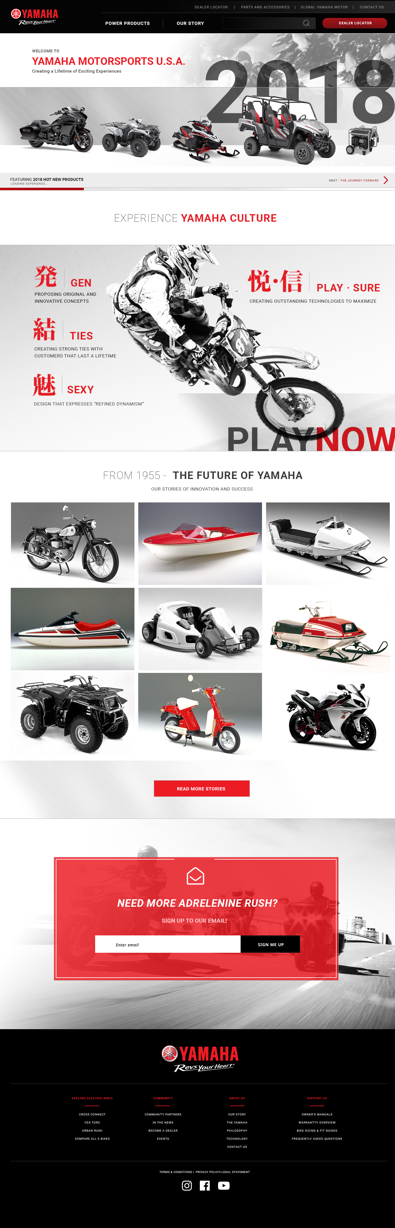 Yamaha eBike launch experience mocks